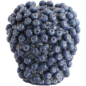 Light & Living Vaso in ceramica Light & Living BERRIES blu scuro - &Oslash;25,5x27 cm