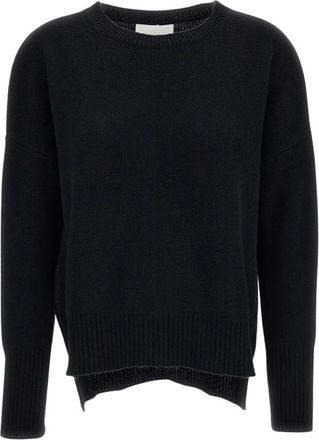 Lisa Yang Mila Sweater - Dames - Cashmere truien - Zwart - S - Kasjmier - Truien & Vesten