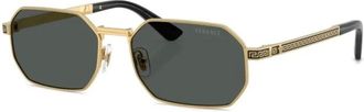Versace Sunglasses, male, Yellow, Size: 54 MM Sunglasses