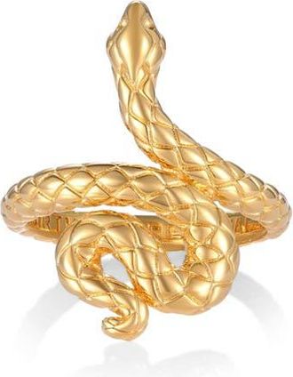 Mantra Rebirth and Renewal - Snake Ring in Yellow Gold at Nordstrom, Size 9