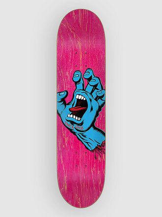 Santa Cruz Screaming Hand 7.8 Skateboard Deck roze