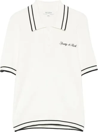 Sporty & Rich Mujer, Camisetas, Blanco, Talla: XS