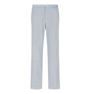 Emporio Armani Herenbroek met taps toelopende pijpen (Blauw)