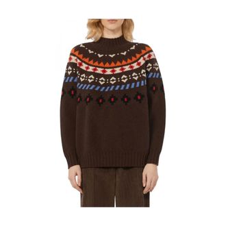 Weekend Turtlenecks, female, Brown, M, Weekend Shirt