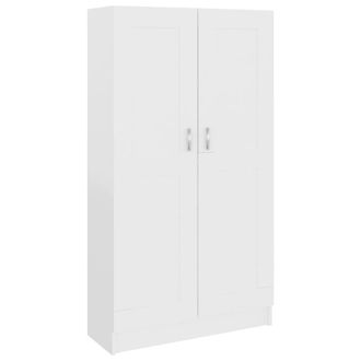 Berkfield Home Book Cabinet White 82.5x30.5x150 cm Engineered Wood