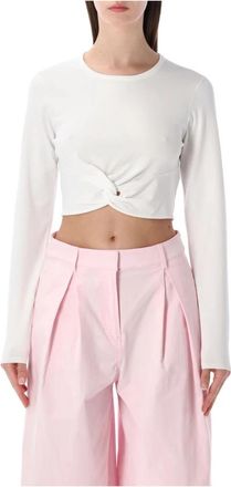 The Garment Madison Top - Dames - Longsleeves - Wit - S - Tops