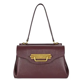 My Best Bags Firenze Tassen, Dames, Paars, ONE Size, Leer, Firenze Shoulder Bag