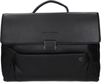 Piquadro Leather Business And Laptop Mens Bag