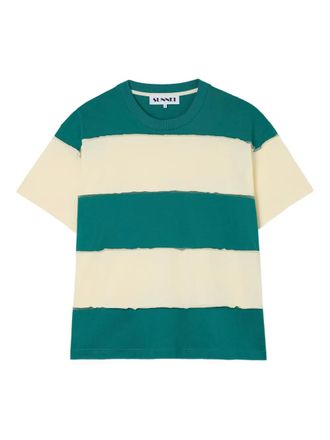 Tシャツ・カットソー SUNNEI GREEN COTTON T-SHIRT Sunnei cotton t-shirt - unisex - Cotton - S - Green from