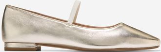 Cole Haan Womens Bridget Mary Jane Ballet Flats - Gold Size 8.5
