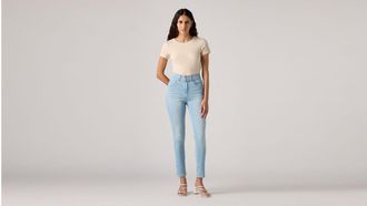 Levi's Retro High Skinny Jeans - Womens - 23X28 - Blue