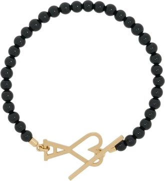 Ami Summer Pearls Armband - unisex - Armbanden - Zwart - S - Accessoires
