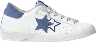 2Star Prime Star Sneaker - Dames - Sneakers - Wit - 39 EU - Leer - Schoenen