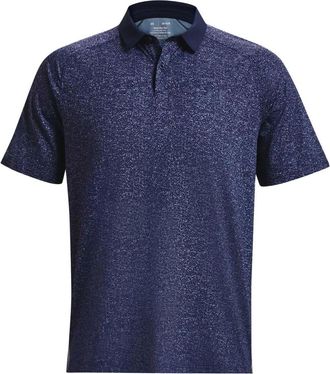 Under Armour Iso-Chill Heather Polo Shirt Navy 1377294-410