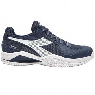 Diadora Mens Blushield Torneo 3 Ag Shoe In Blue Corsair/white