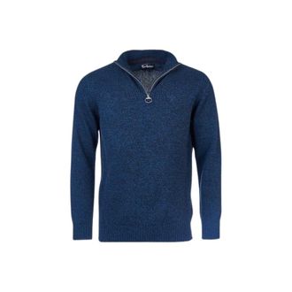 Barbour Heren, Truien, Blauw, Maat: M Wol