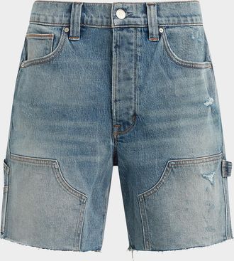 Hudson Mens Denim Carpenter Shorts