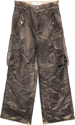 Feng Chen Wang Cargo Trousers - Mens - Polyamide