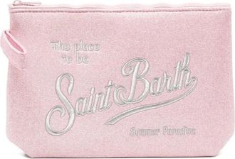 MC2 Saint Barth Clutches, female, Pink, Size: ONE SIZE Aline Lurex L