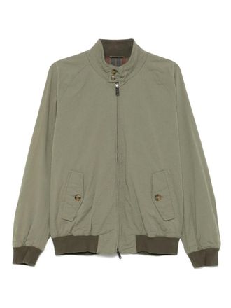 Baracuta G9 seersucker bomber jacket - Green