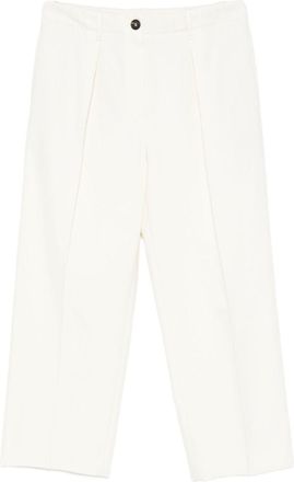 Brunello Cucinelli Brunello Cucinelli Cropped Cotton Trousers