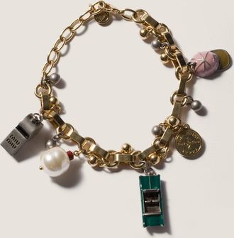 Miu Miu Metal charm bracelet