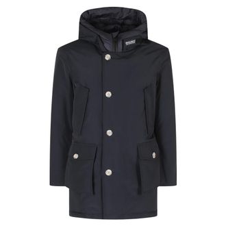 Woolrich Arctic Parka - Heren - Parka Jassen - Blauw - XL - Katoen - Jassen