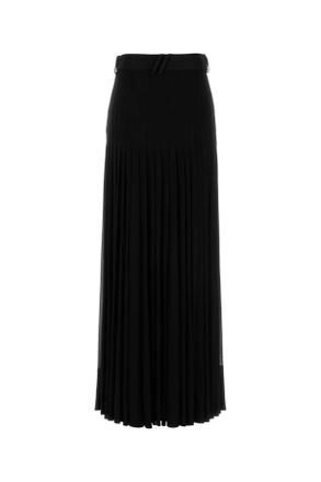 Burberry Womens Skirts Black Viscose
