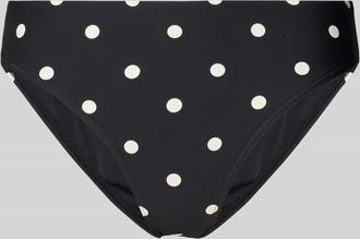 Jake*s Casual Bikini-Slip im Allover-Look in Black, Gr&ouml;&szlig;e XL