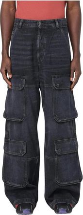 Diesel Hombre, Vaqueros, Negro, Talla: W33