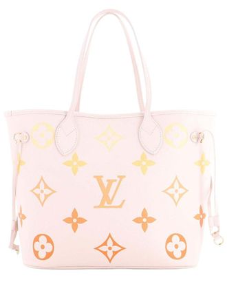 Louis Vuitton Neverfull Nm Tote Degrade Monogram Empreinte Giant Mm (Authentic Pre-Loved)