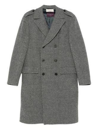 A.N.G.E.L.O. Vintage Cult 2000s double-breasted cashmere coat - men - Cashmere/Viscose - 48 - Grey