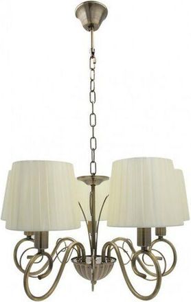 Fabrilamp Lámpara Amsterdam 5xE14 cuero