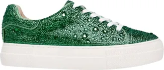 Betsey Johnson Womens Sidny Solids Sneakers In Emerald