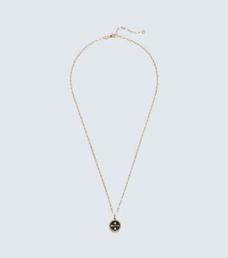 Foundrae Dream Superfine 18kt gold (750/1000) and ceramic pendant necklace with diamonds