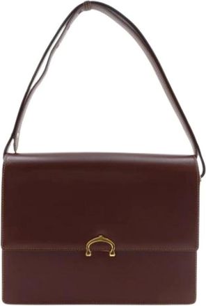 Cartier Pre-owned Shoulder Bags, female, Red, Size: ONE SIZE Pre-owned Must Shoulder Bag