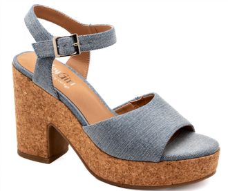 Corkys Footwear Womens Cheers Sandals In Denim