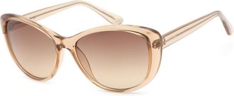 Calvin Klein womens CK19560S Ck19560s Beige Size: 57mm,16mm,140mm