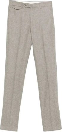 Tagliatore Pantaloni effetto mélange - Grigio