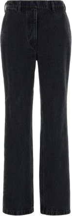 Rier Straight Jeans - Dames - Regular Fit Jeans - Zwart - M - Katoen - Jeans
