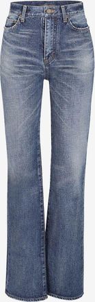 Saint Laurent Gerade ausgewaschene Jeans Janice Dirty Spring
