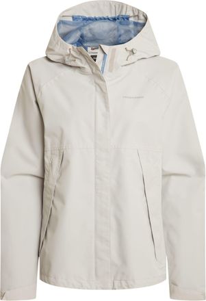 Craghoppers Dames/Dames Ossus Waterdichte Jas (Lichtgrijs)