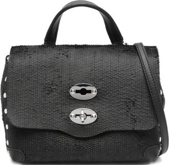 Zanellato Black Postina CBI Baby Satchel