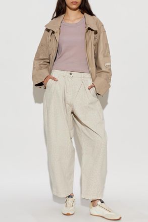AllSaints Becca Trousers, Womens, Beige