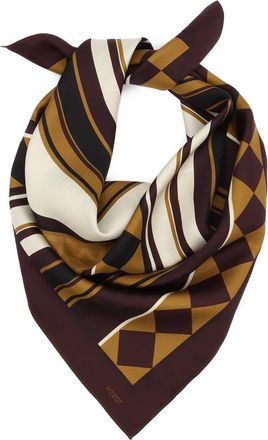 Kazar Foulard in Seta - - Accessories - Donna - Marrone - ONE SIZE