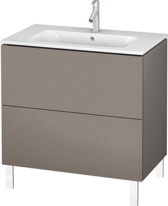 Duravit Duravit L-cube Vanity Unit Vertical, Anchura 820mm, Profundidad 481mm, 2 Extra&iacute;bles, Adecuado Para M&iacute; Por Starck Art&iacute;culo 233683, Color: Terra Mate - 