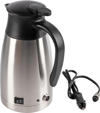 OEM Bouilloire Electrique - 12 V - 1000 Ml - Acero Inoxidable - Para Coche - 1 Unidad