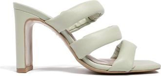 L37 Heeled Mules - Dames - Muiltjes - Groen - 36 EU - Schoenen