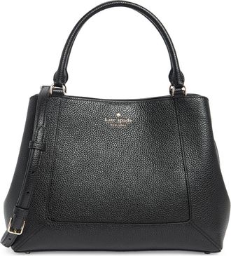 Kate Spade New York lena medium satchel bag in Black at Nordstrom Rack