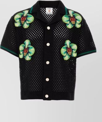 Casablanca crochet cardigan